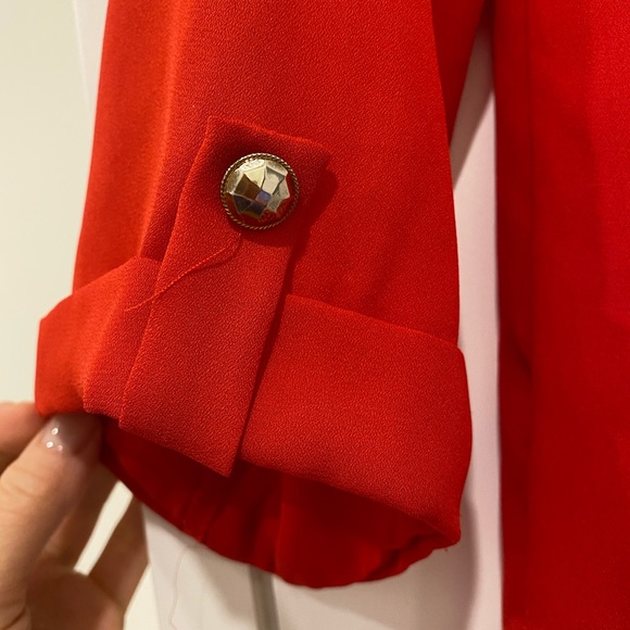 Red blouse - size small - Picture 2 of 5